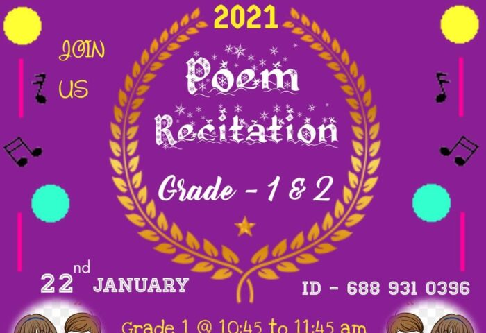 Poem-recitation